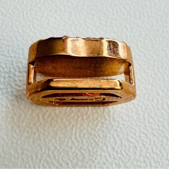 Keep Collective Frosted Center Stone Charm with Rhinestone Halo - Picture 3 of 4